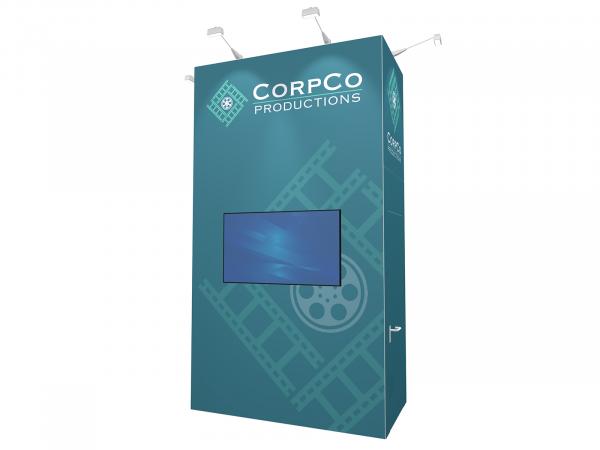 RE-1705 Rental Tower Exhibit with Optional Lights