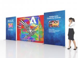 SYK-2030 Symphony Portable Displays -- SEG Press Fit Fabric Graphics