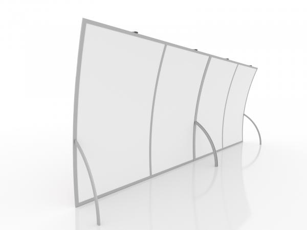 VK-2450 The Bigger One Portable Trade Show Display -- Back View