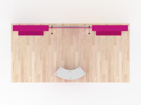 VK-4054 Modular Inline Exhibit -- Plan View